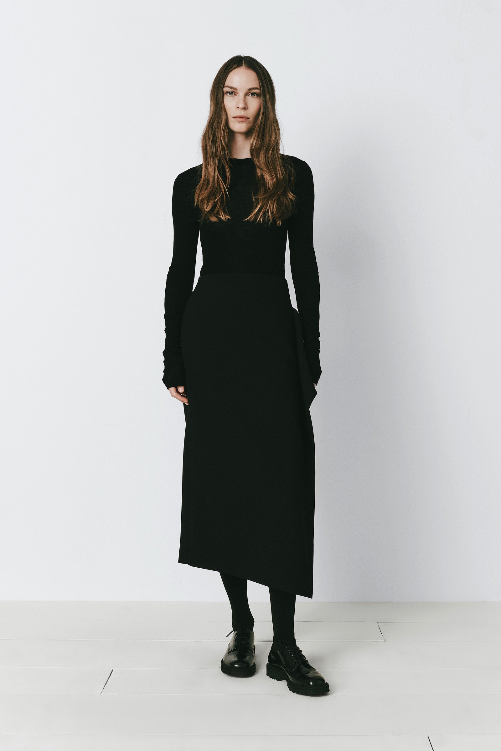 Oudine Sheer Wool Top