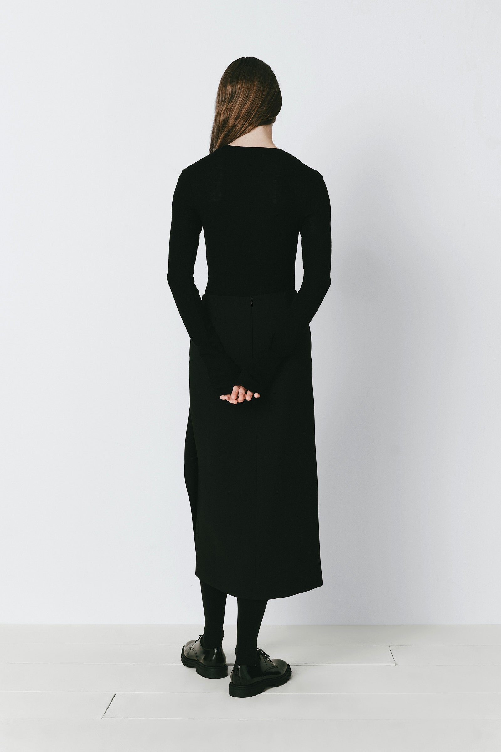 Oudine Sheer Wool Top