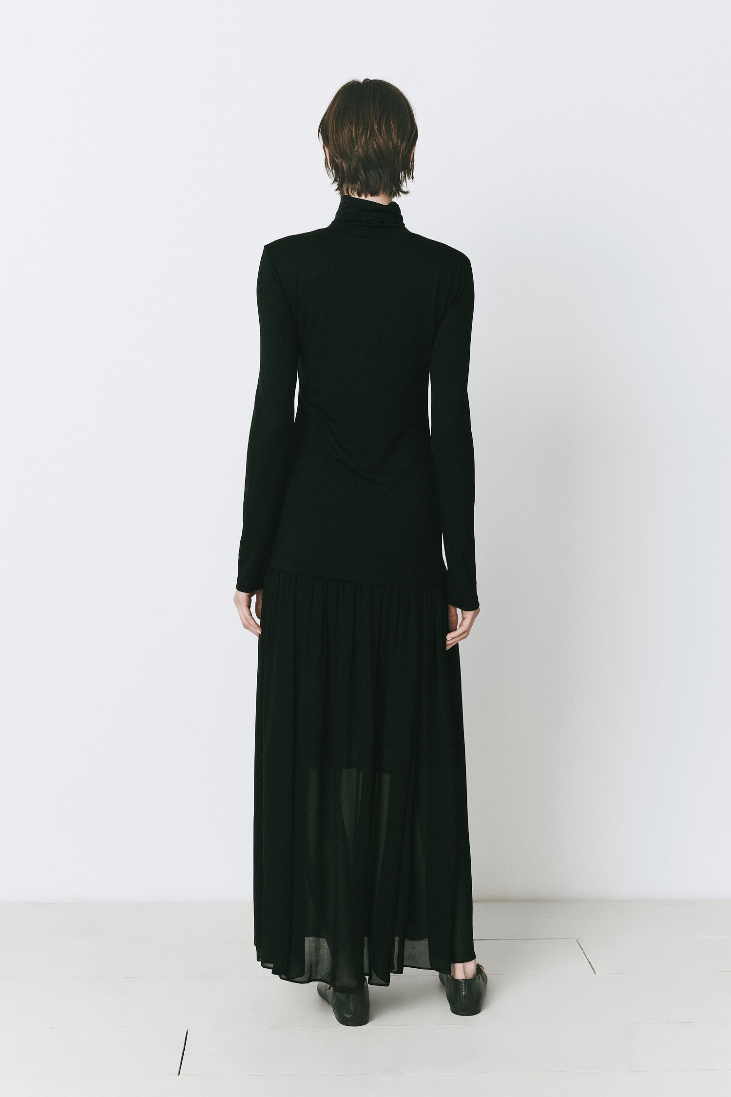 Solène Turtleneck Maxi Dress