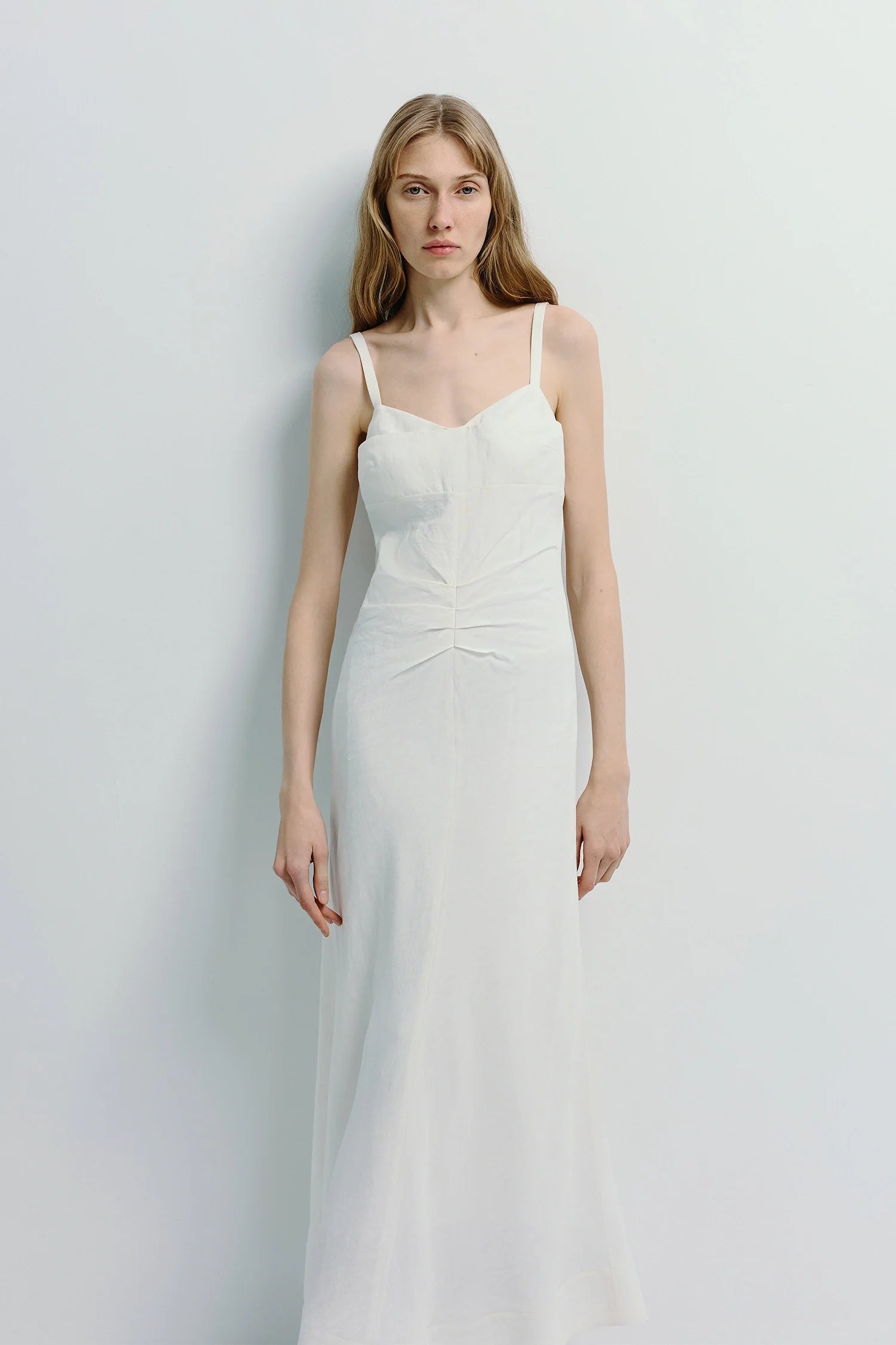 Jiselle Pleated Waist Dress