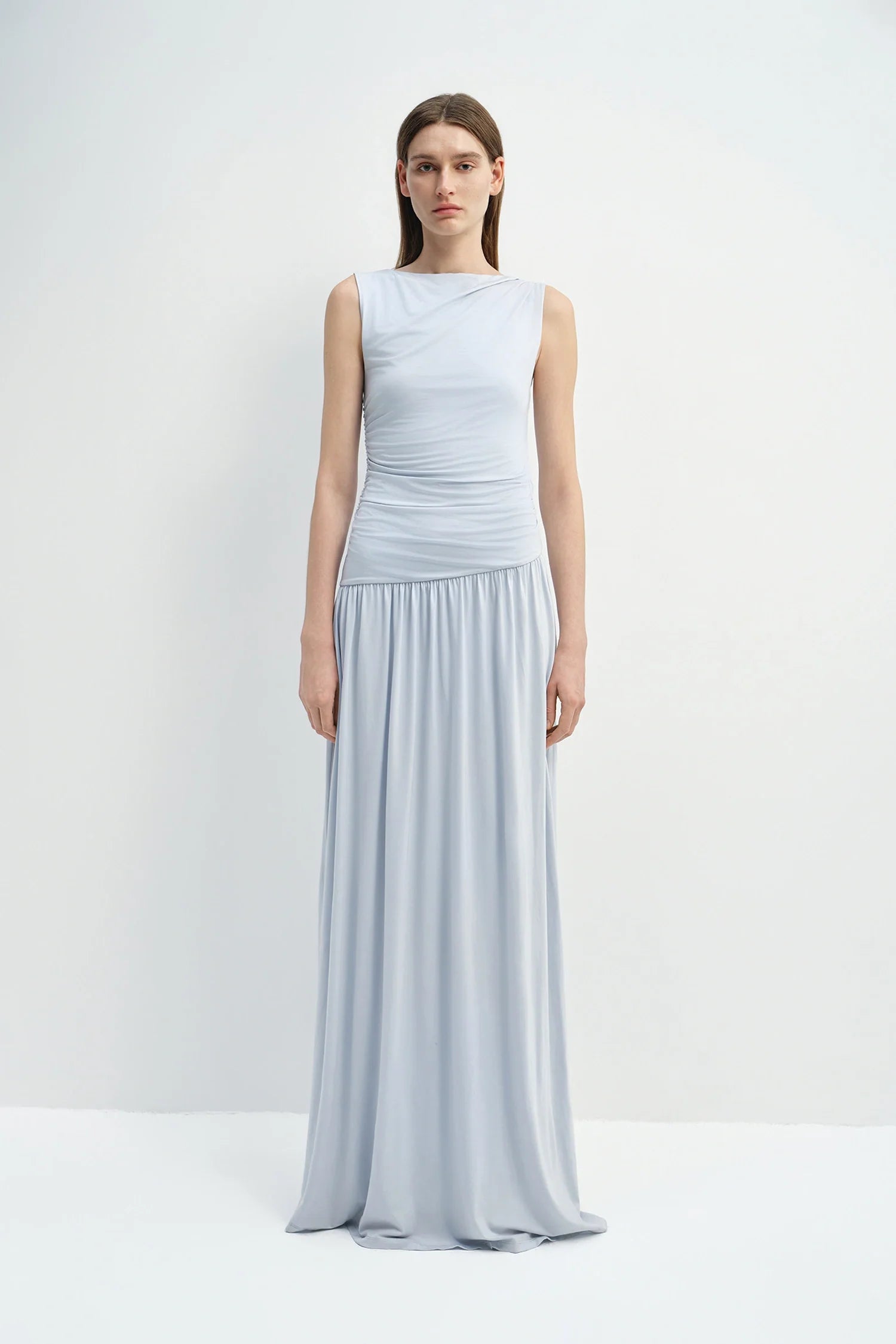 Vioness Draped Jersey Dress