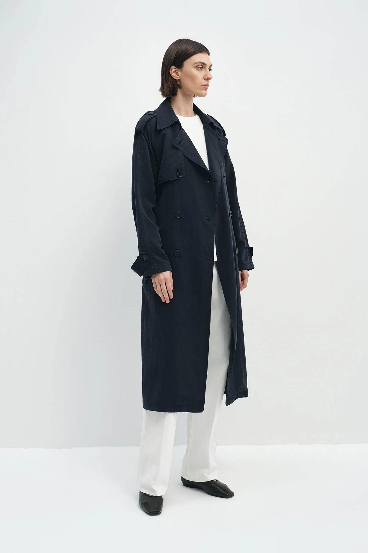 Elva Belted Trench Coat