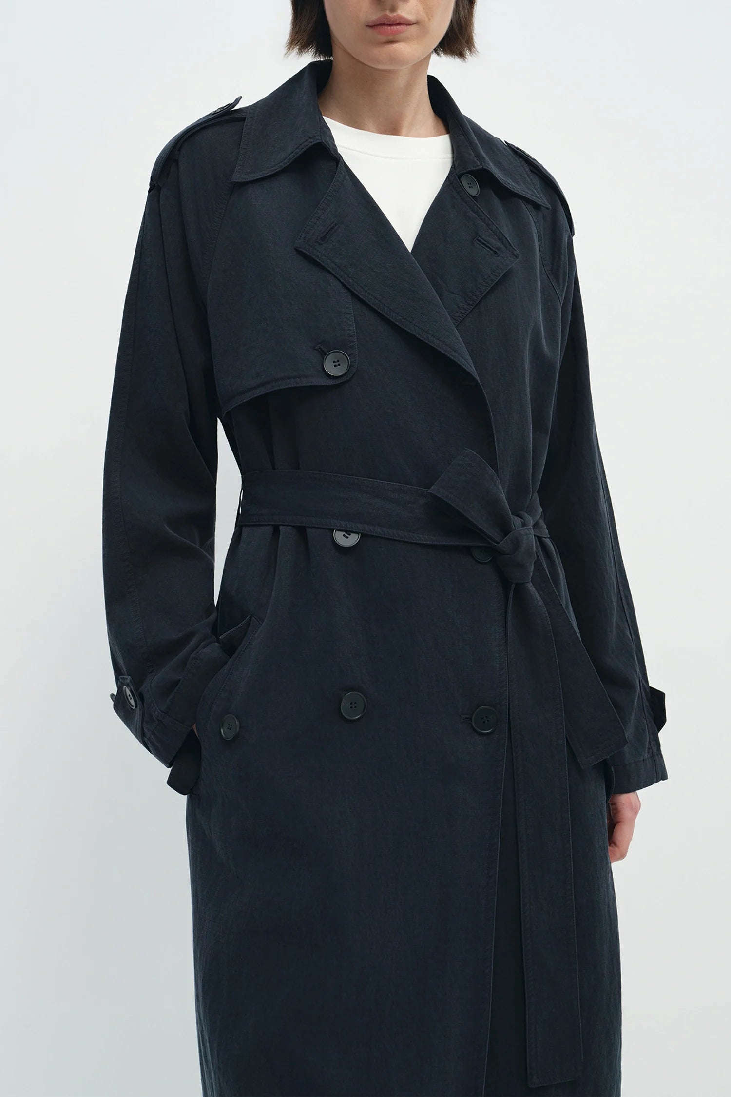 Elva Belted Trench Coat