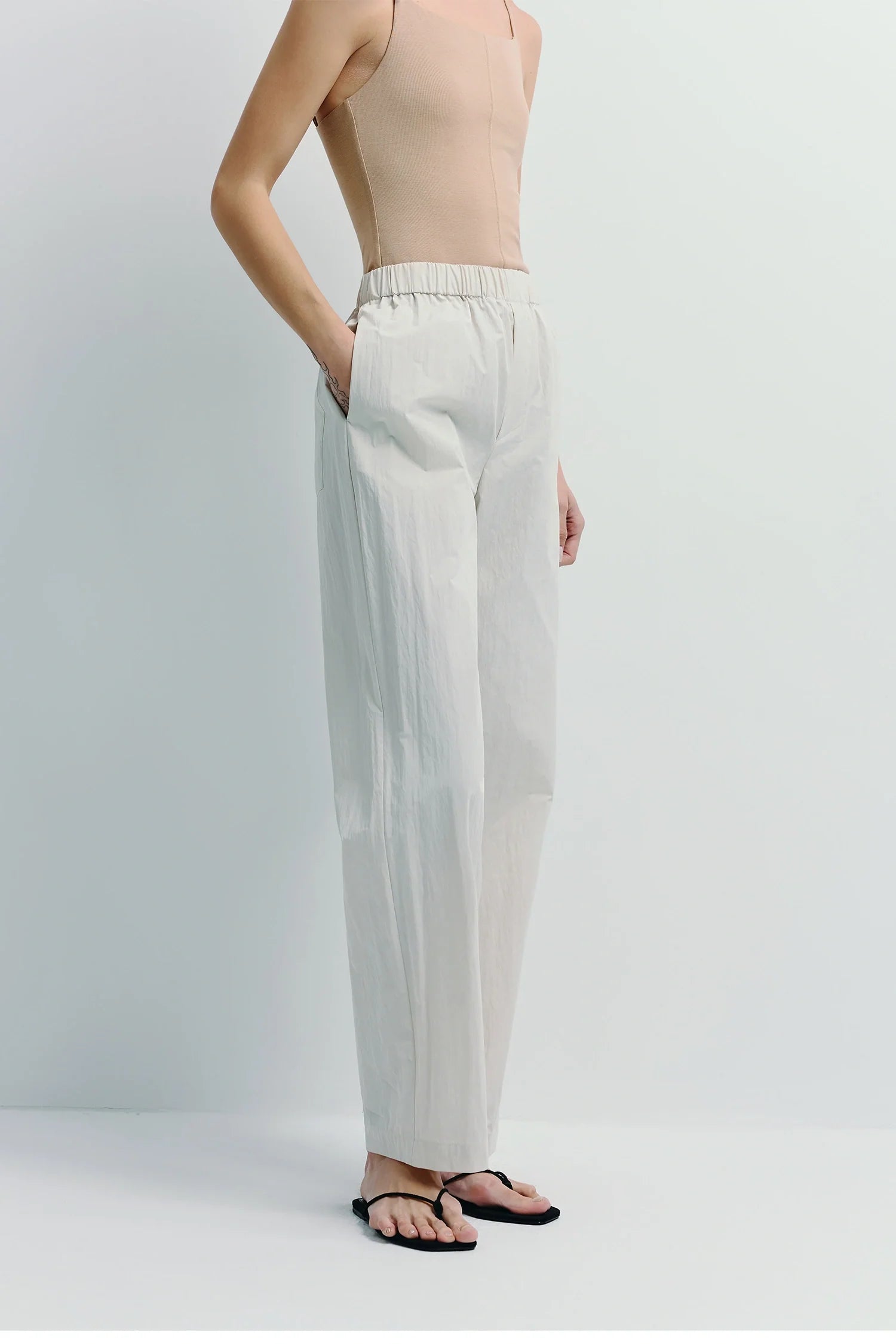Lecture Crinkled Cotton Pant