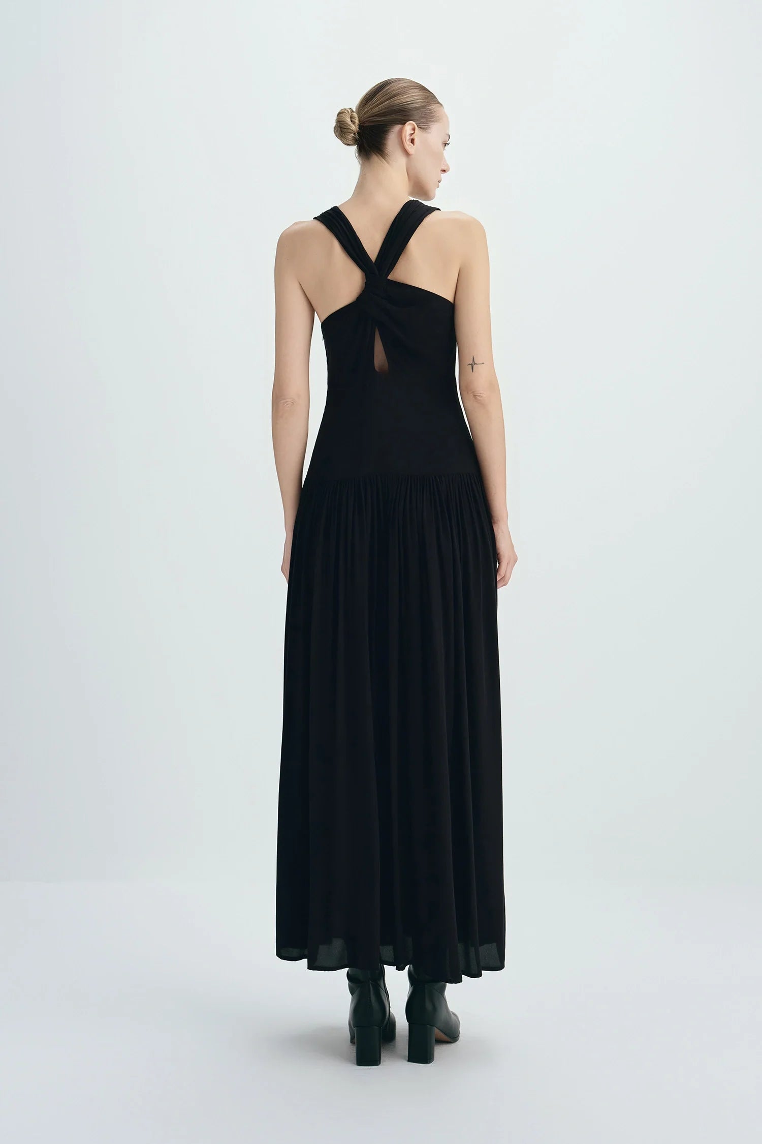Gisele Deep V-Neck Maxi Dress