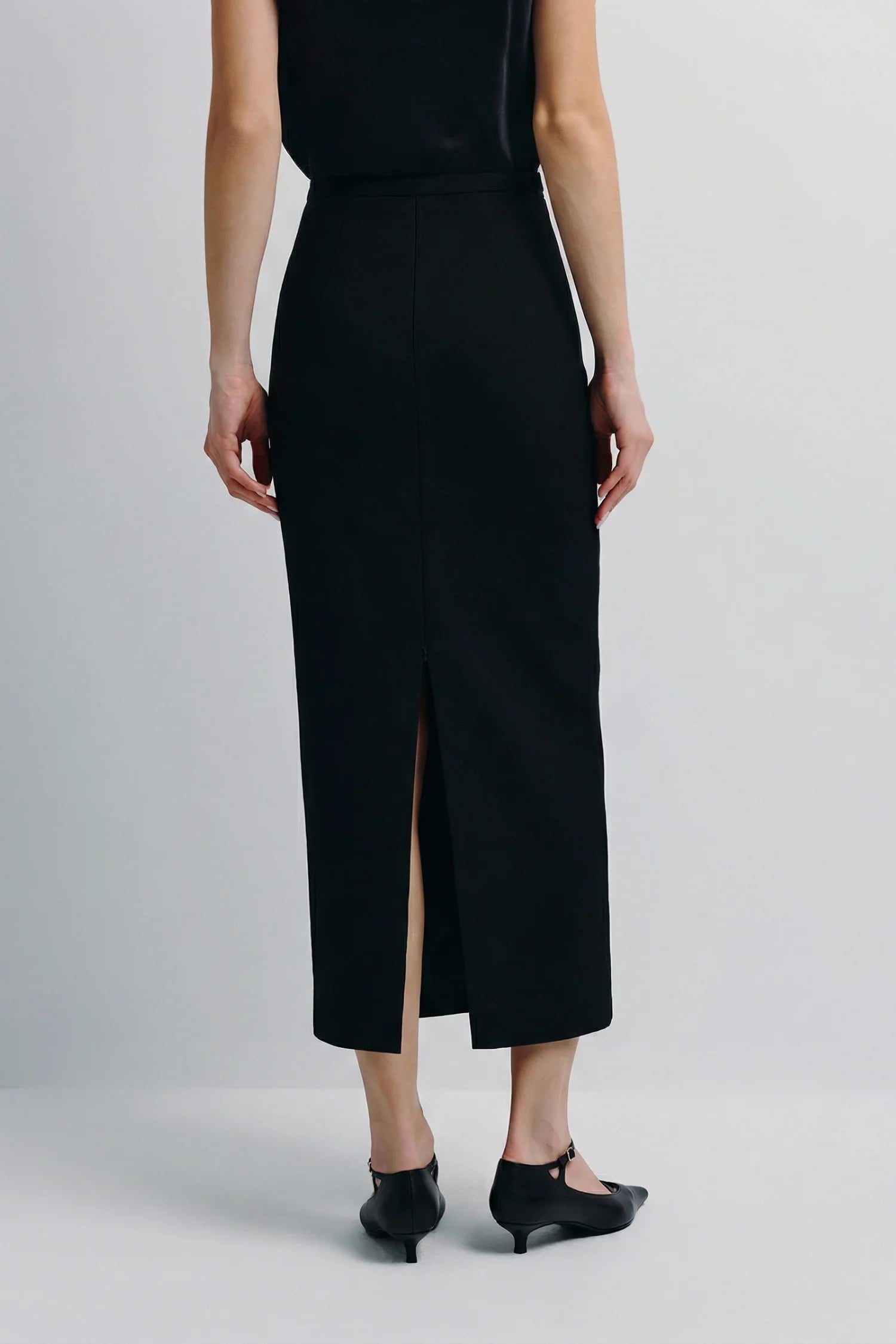Roux Midi Pencil Skirt