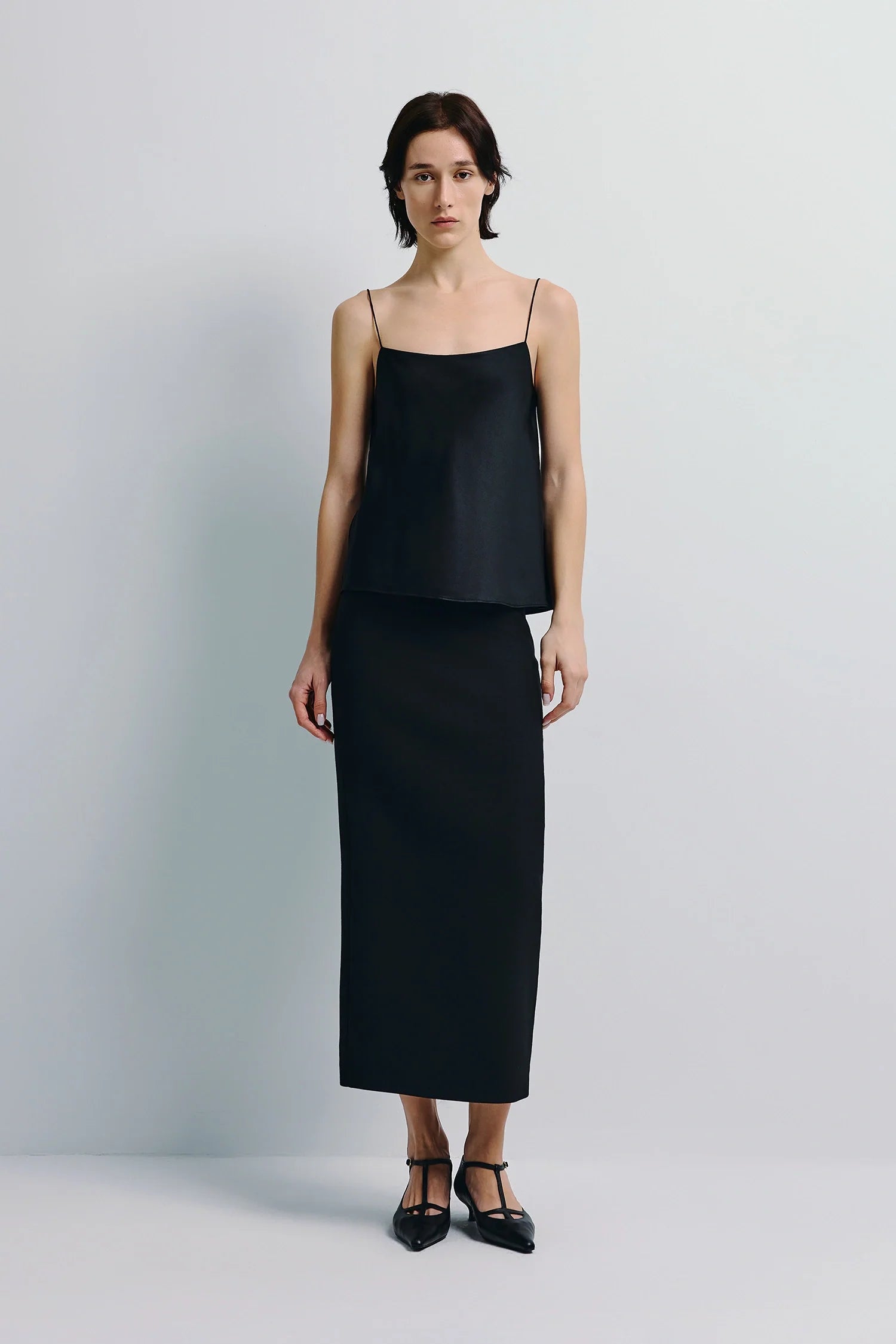Roux Midi Pencil Skirt