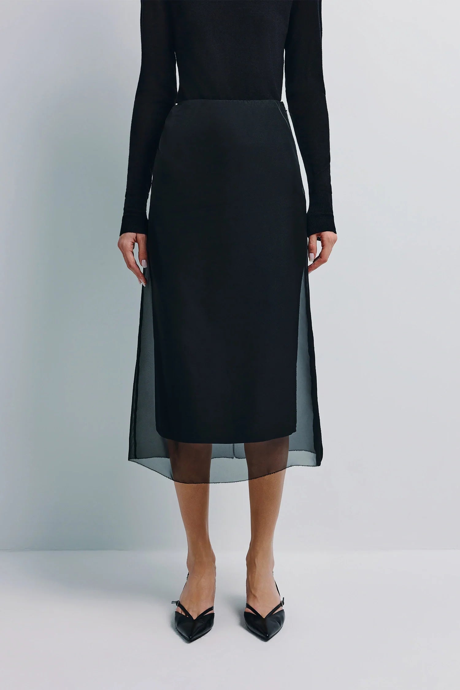 Viv Double Layered Organza Skirt