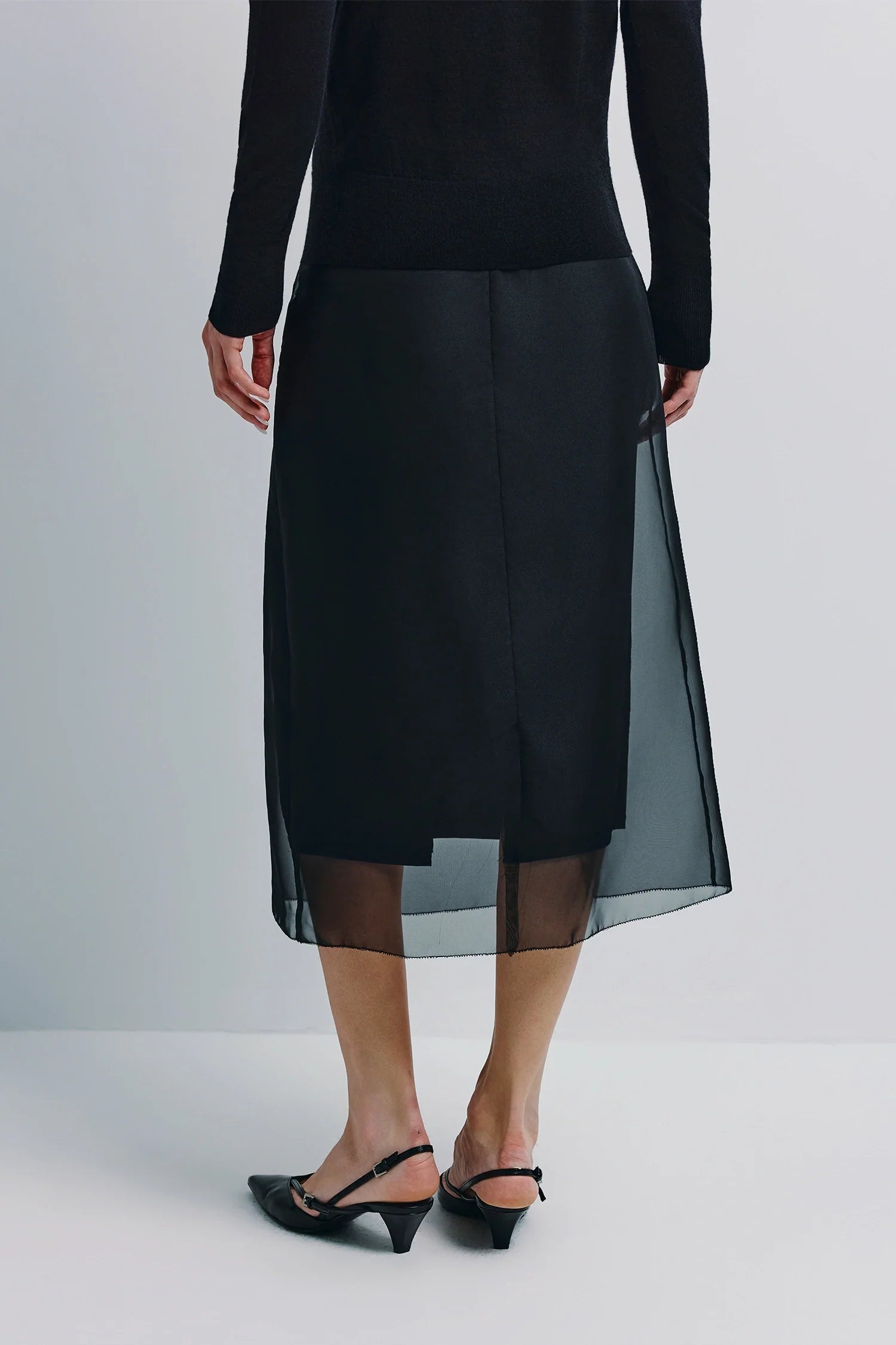 Viv Double Layered Organza Skirt