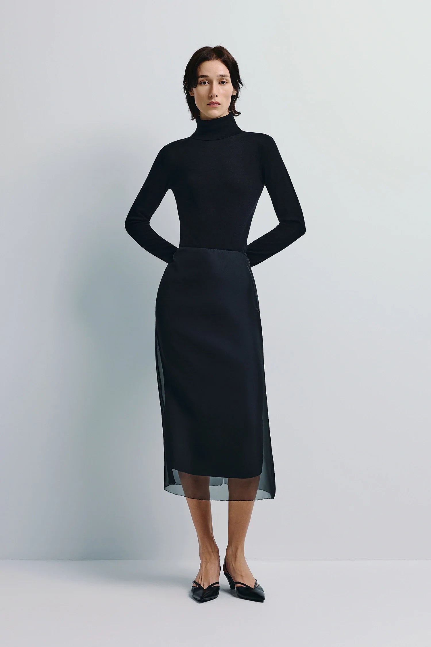 Viv Double Layered Organza Skirt