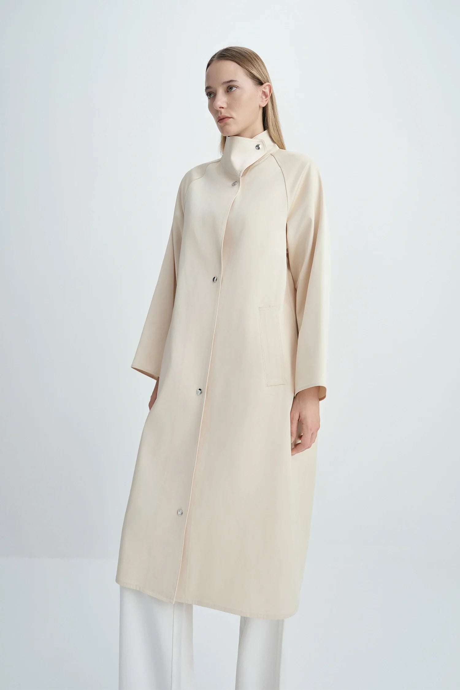 Anne Satin Coat