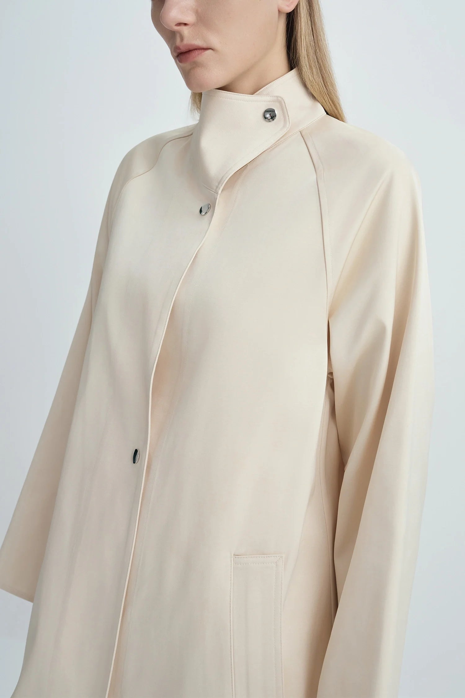 Anne Satin Coat