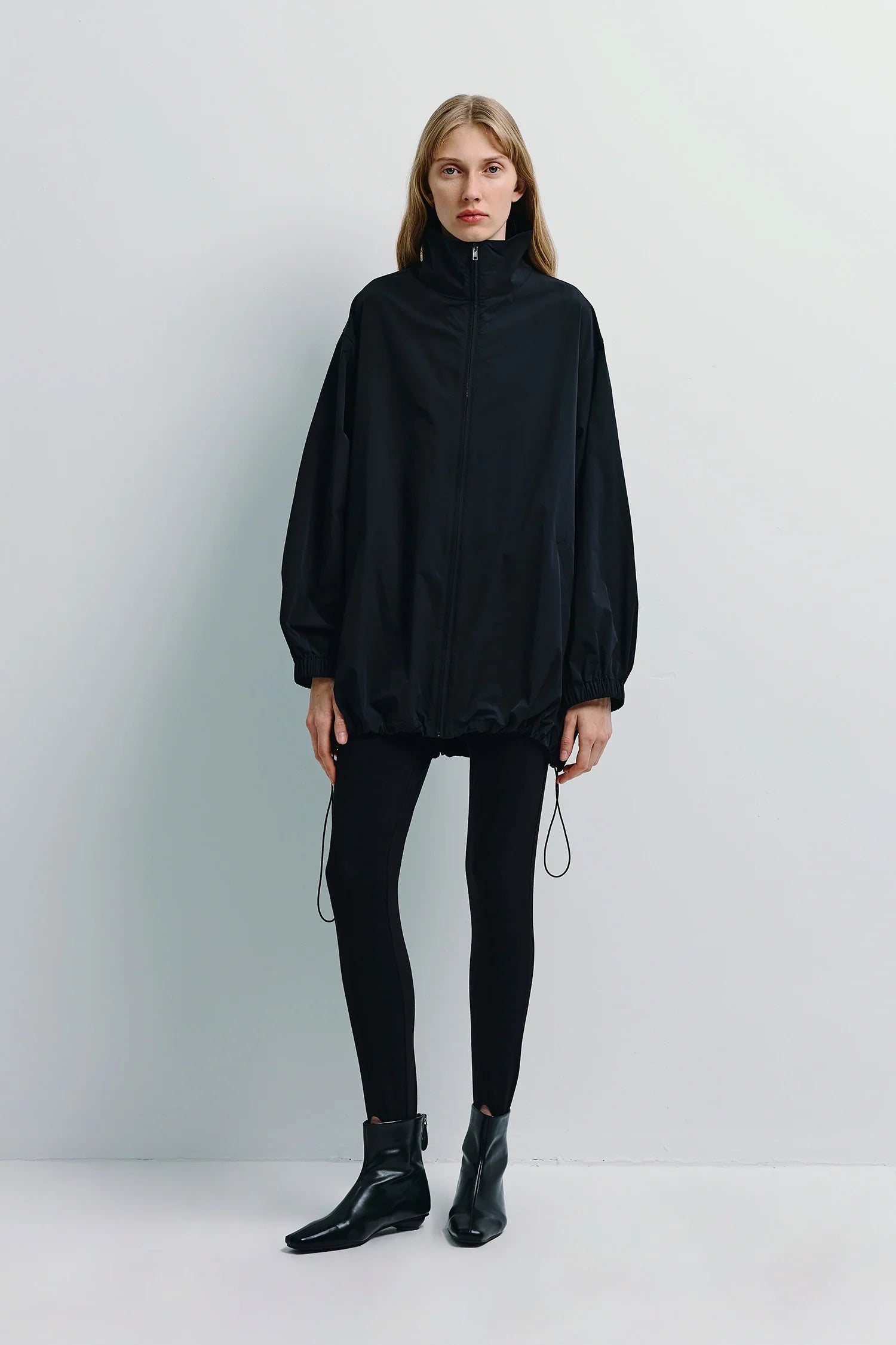 Corben Zip Front Parachute Jacket