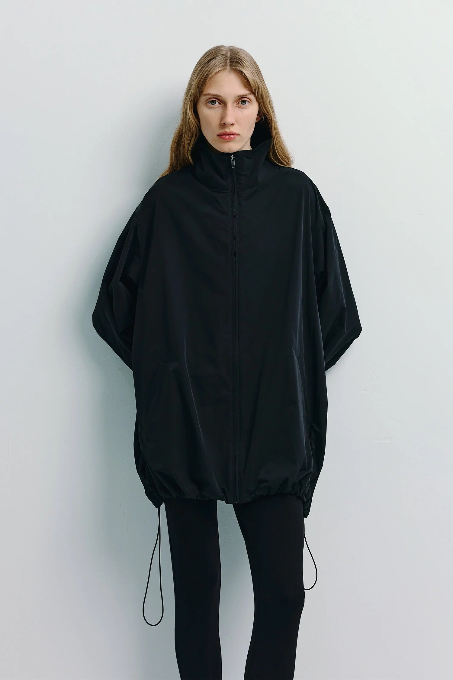 Corben Zip Front Parachute Jacket