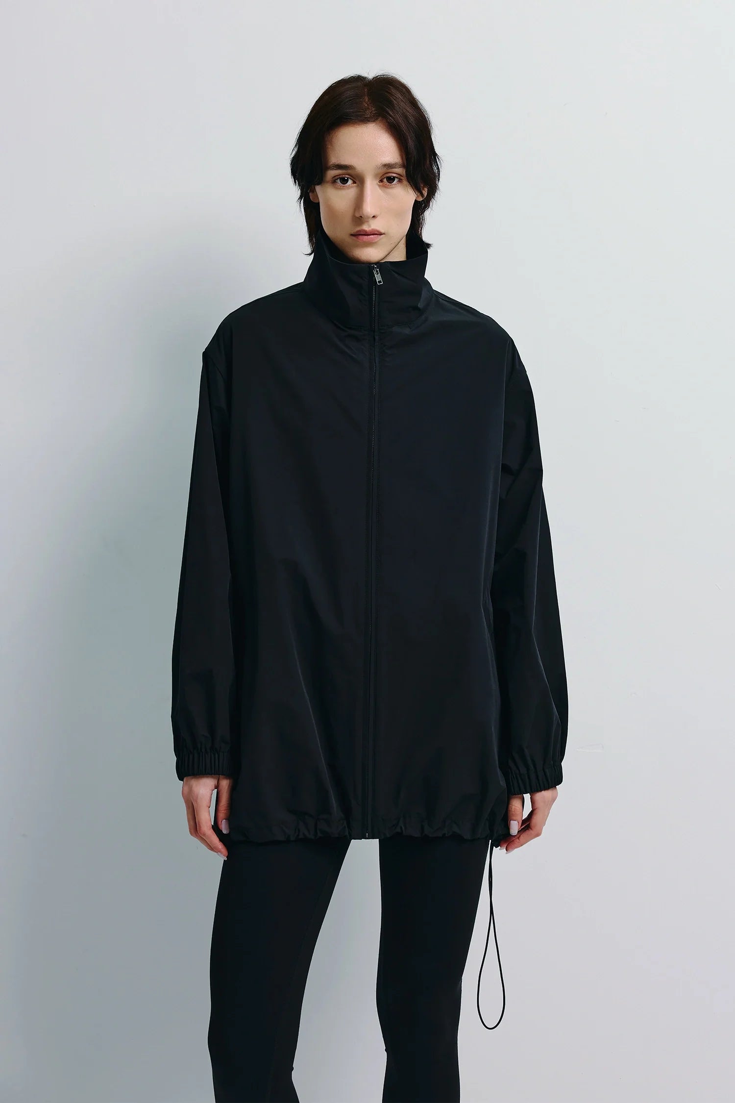 Corben Zip Front Parachute Jacket