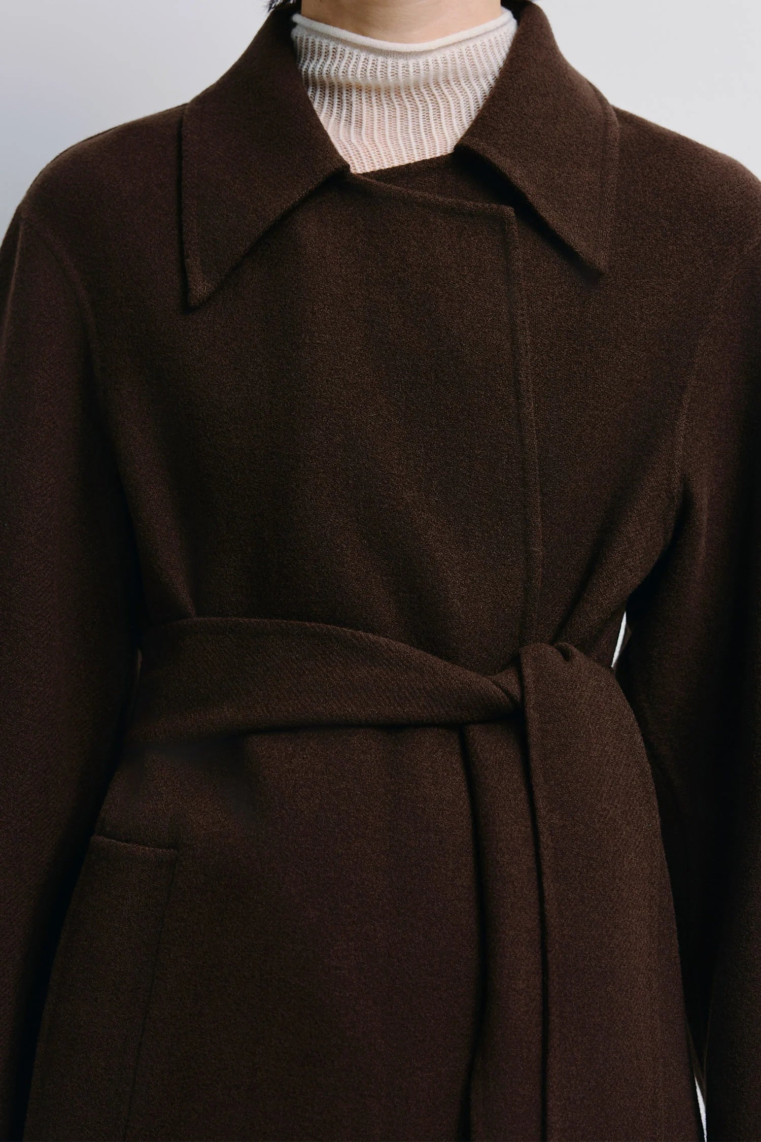 Kerrie Belted Handmade Coat