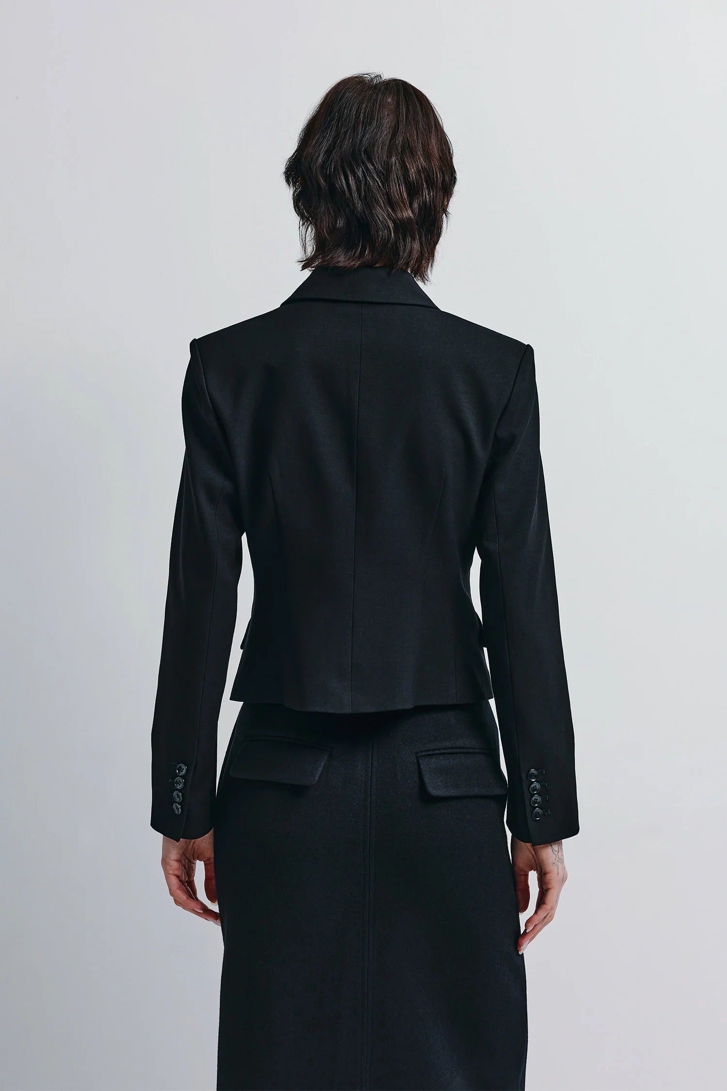 Lenn Fitted Short Blazer