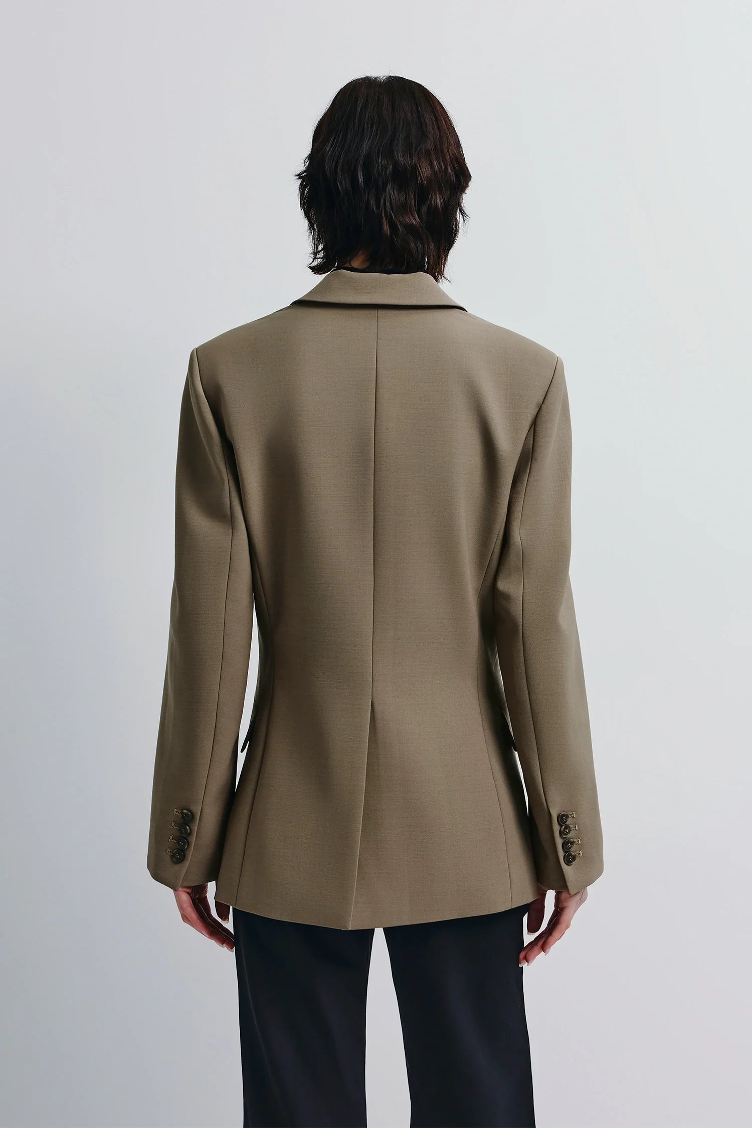 Ellison Oversized Shoulder Blazer