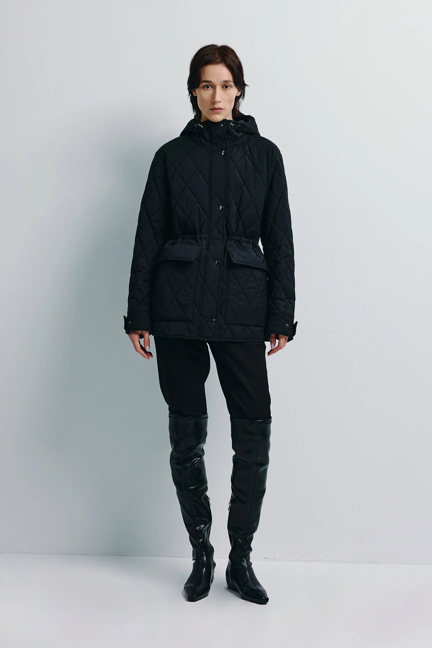 Donnes Quilted Hoody Jacket