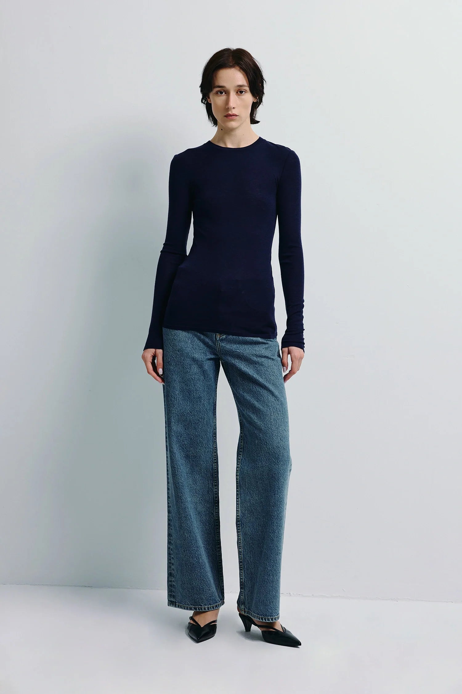 Harlette Wool Knit Top