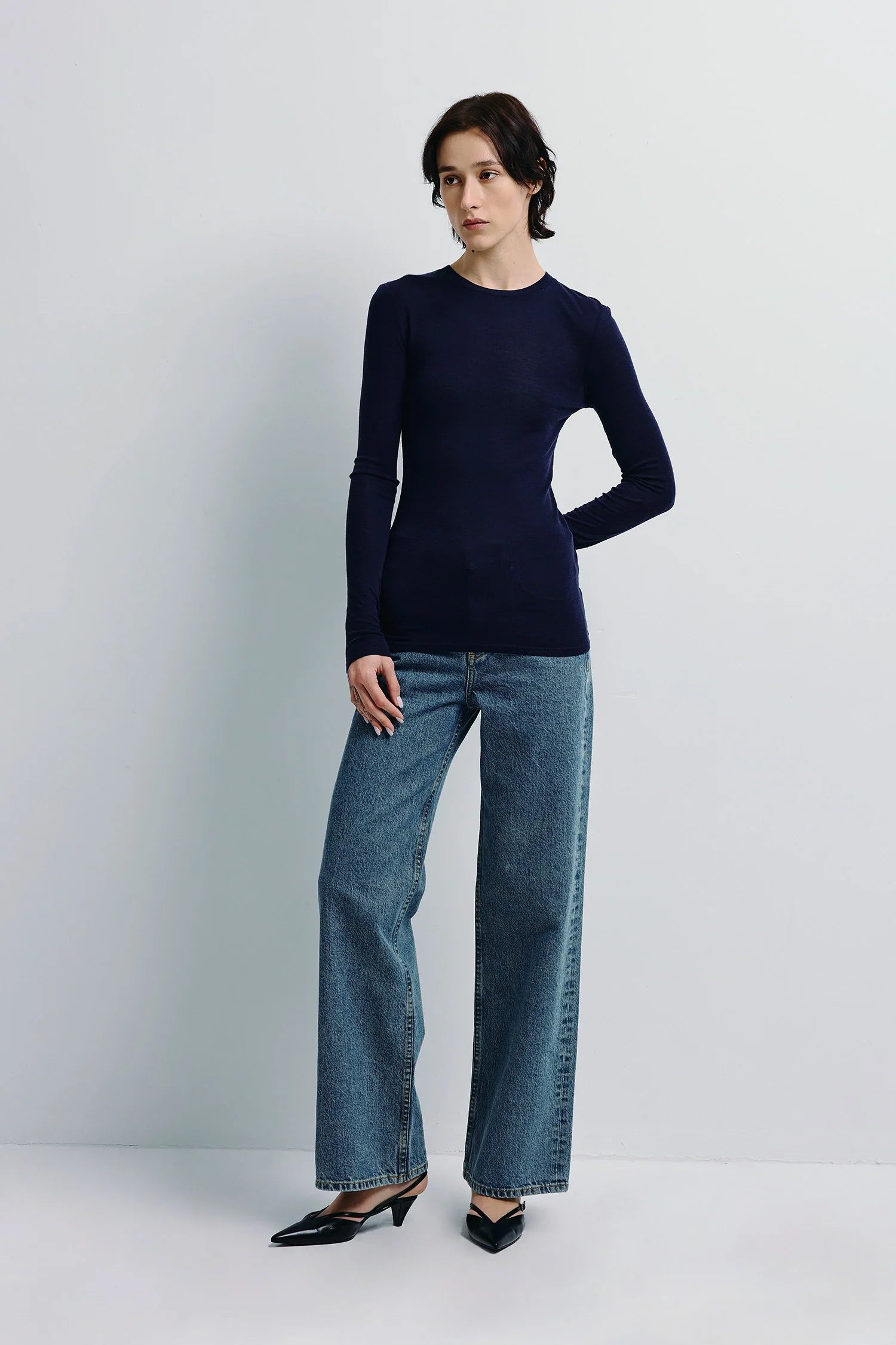 Harlette Wool Knit Top