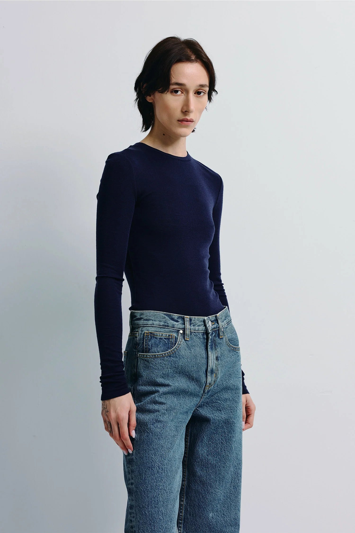 Harlette Wool Knit Top
