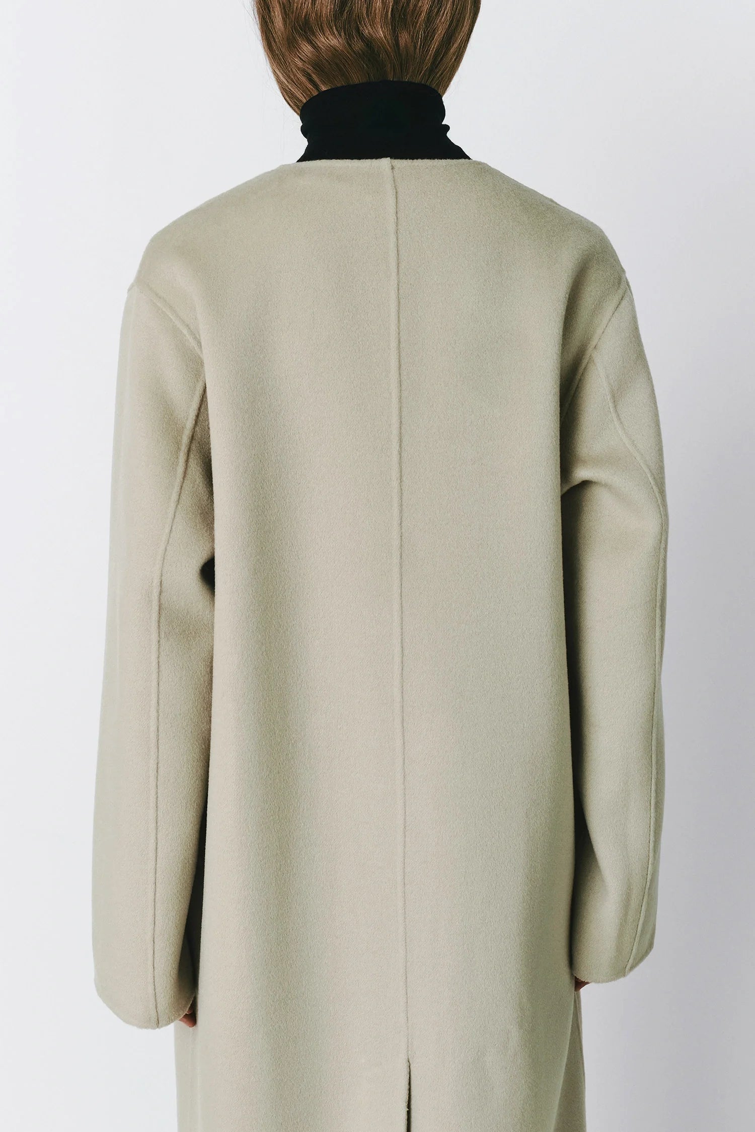 Mathé Belted Double-Faced Coat