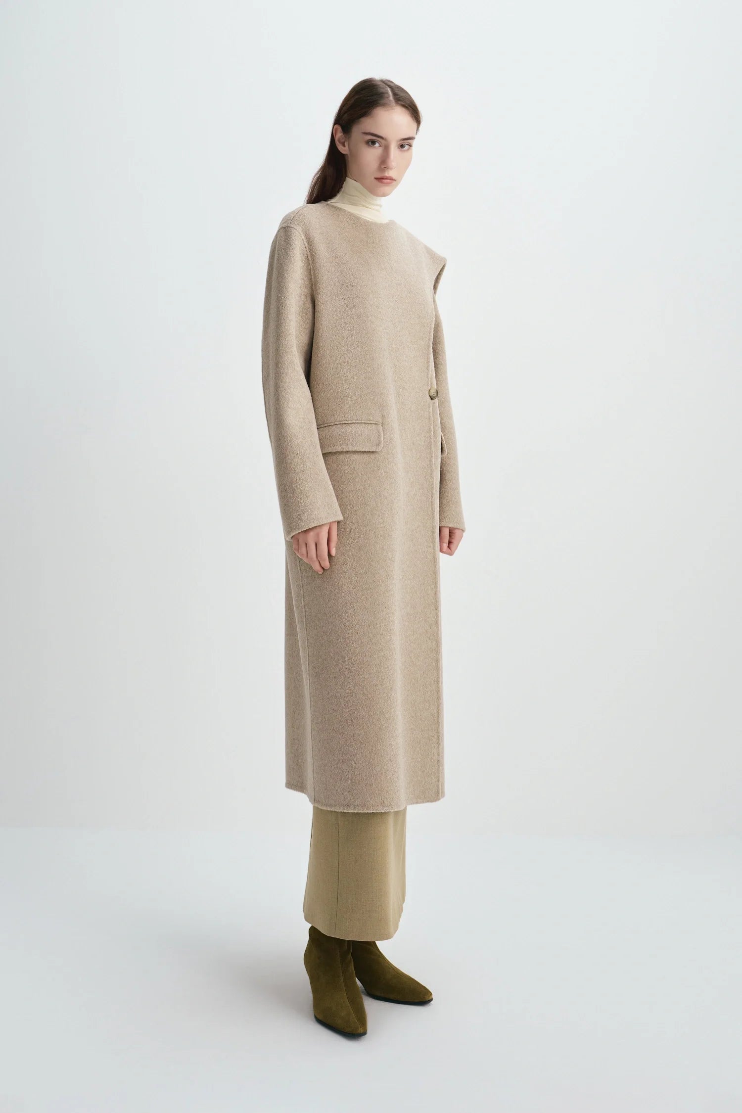 Milagros Scarf Handmade Coat