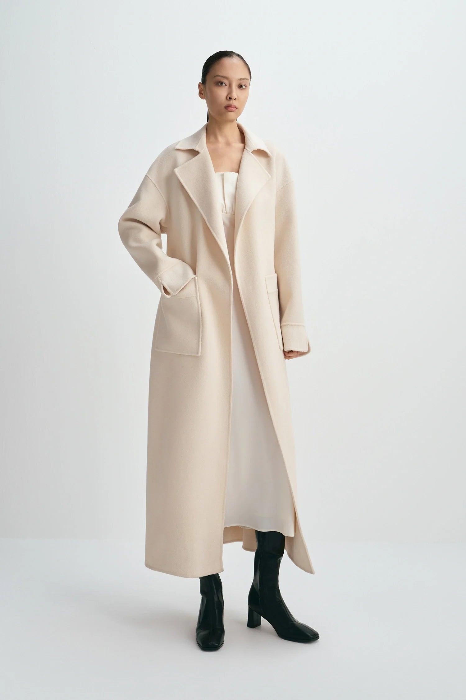 Olga Belted Handmade Coat
