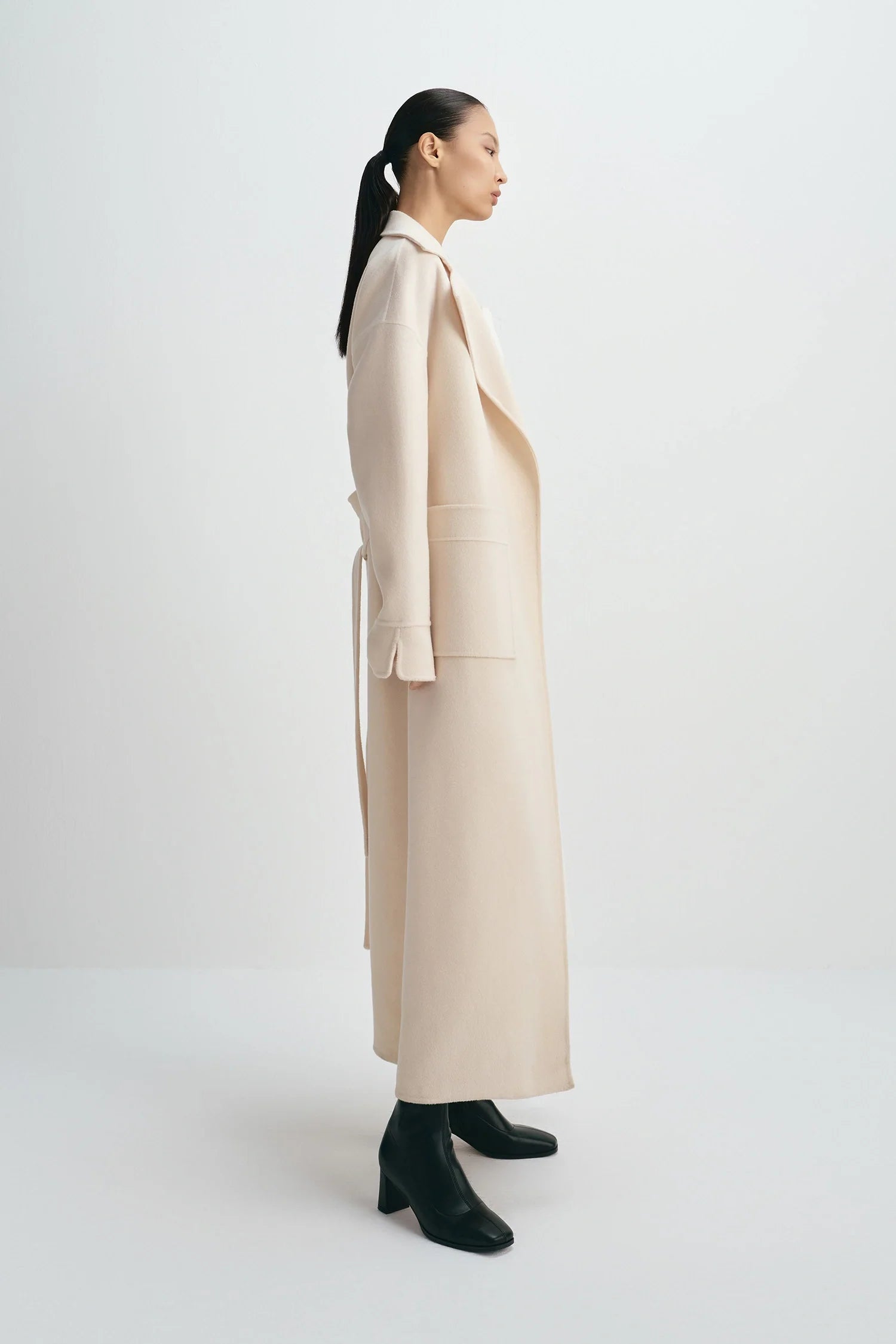 Olga Belted Handmade Coat