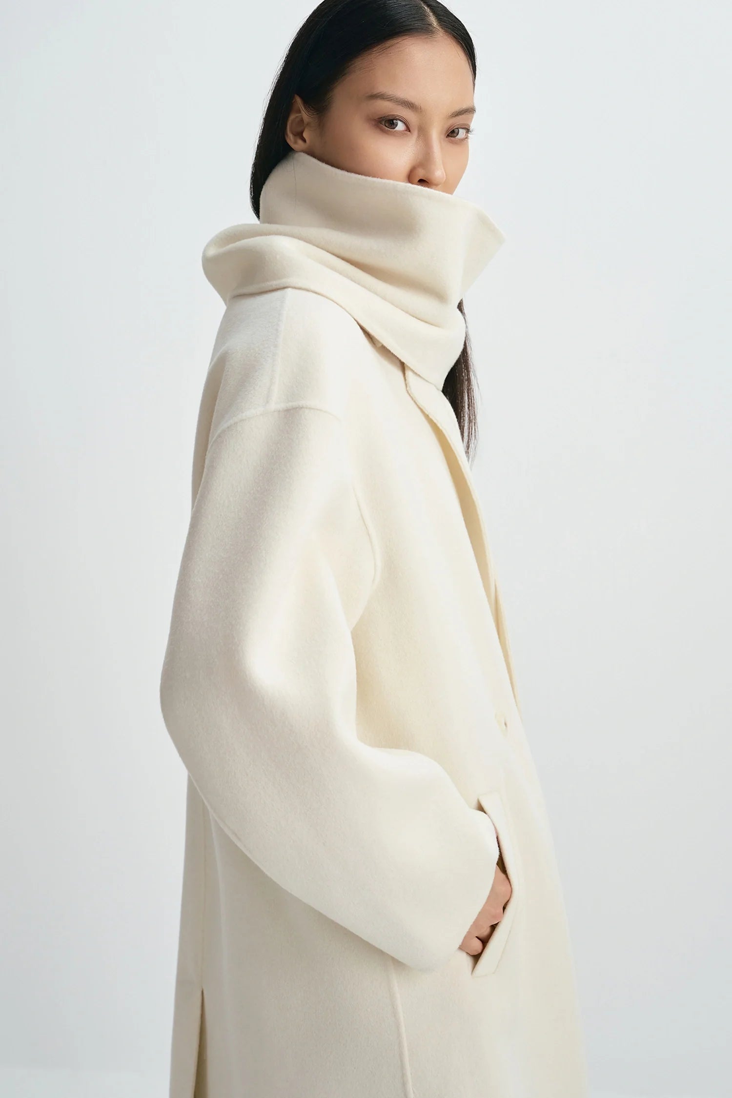 Greta Scarf Coat