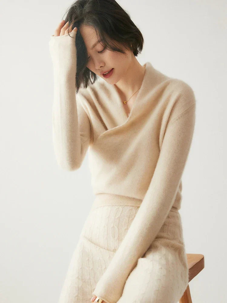 Isabelle's™ | Elegant Wrap Crossover Chic Sweater