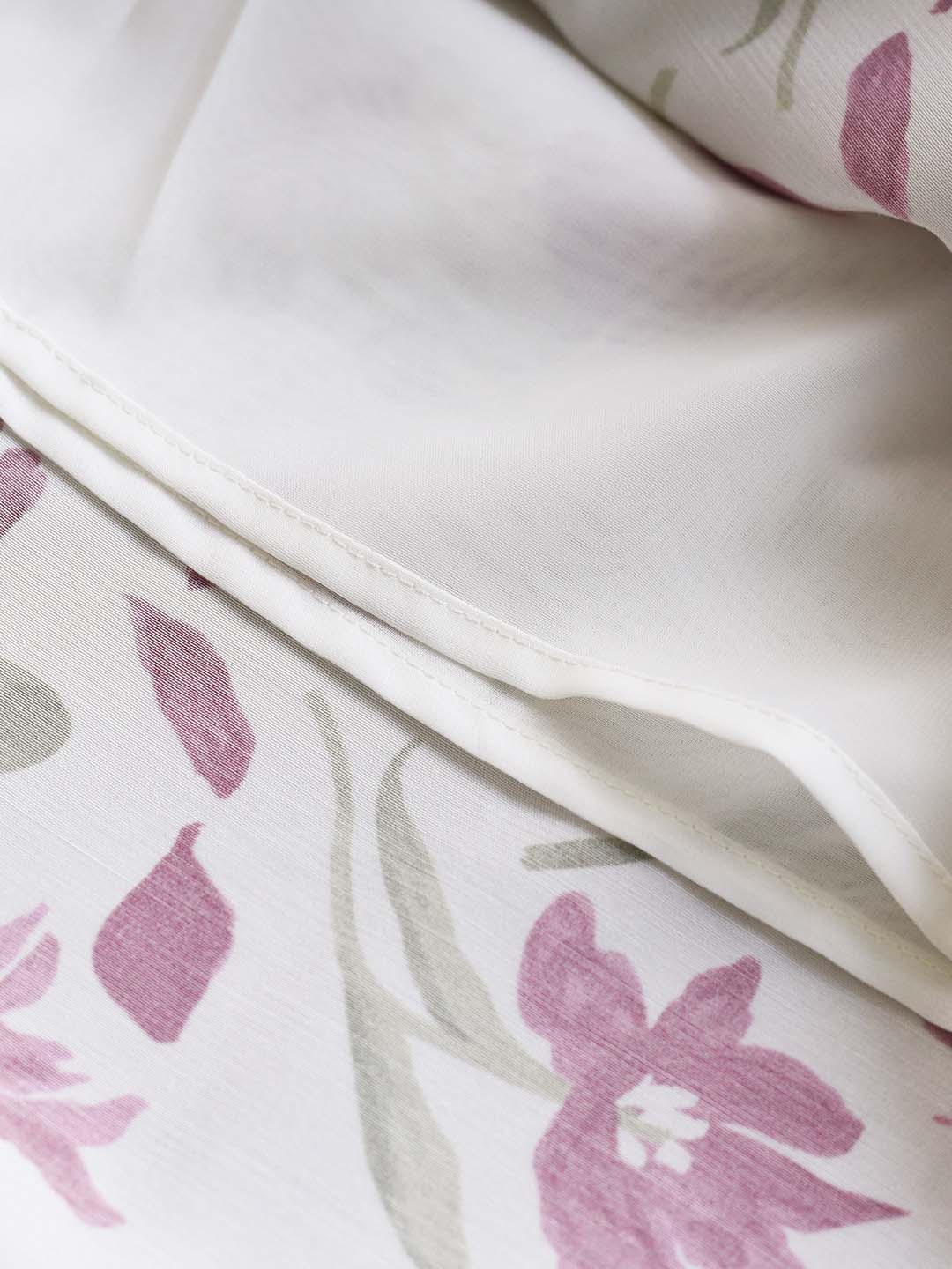 Milan Romantic Tulip print Tea skirt