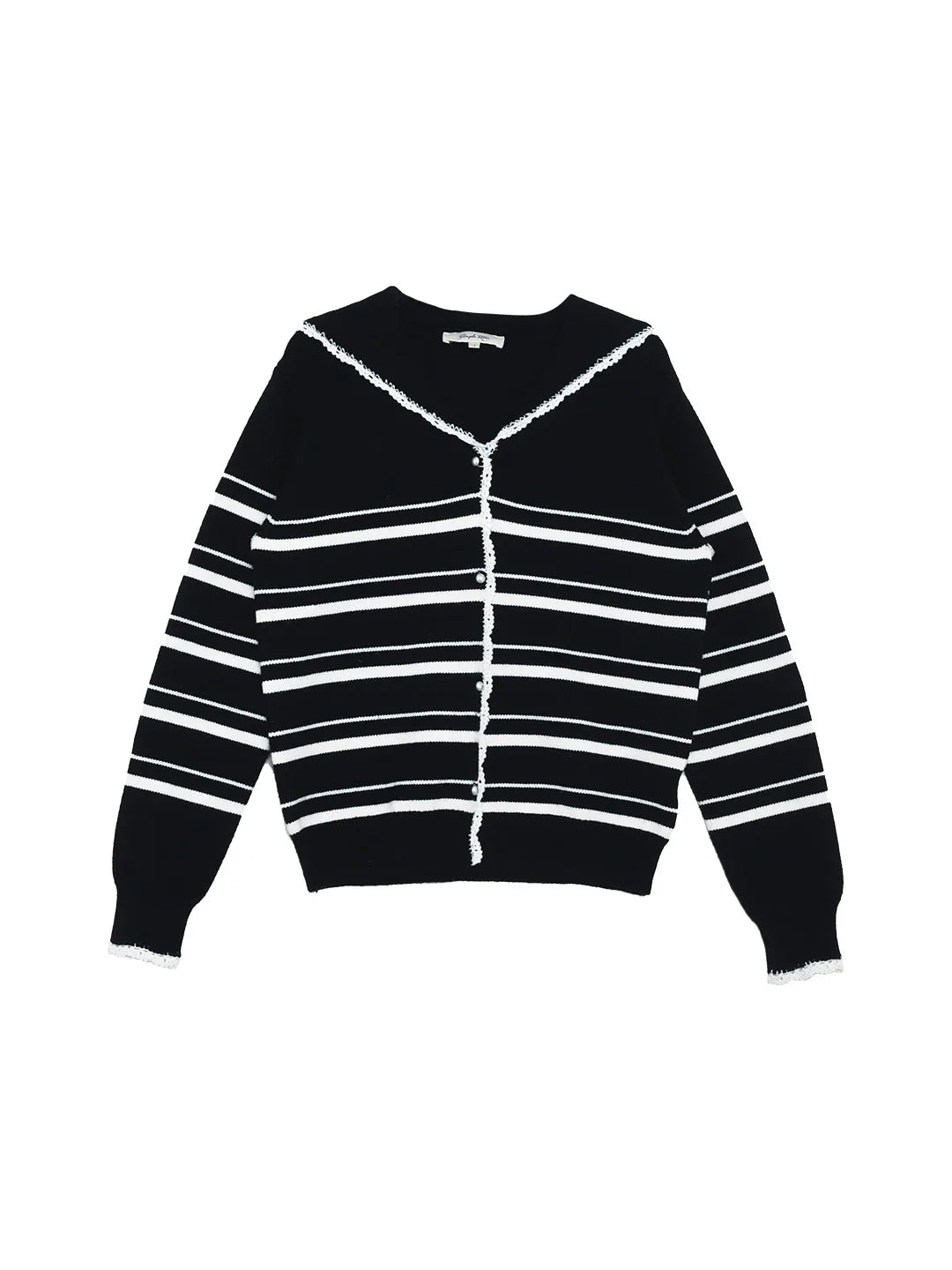 Stormi V-Neck Stripe Cardigan