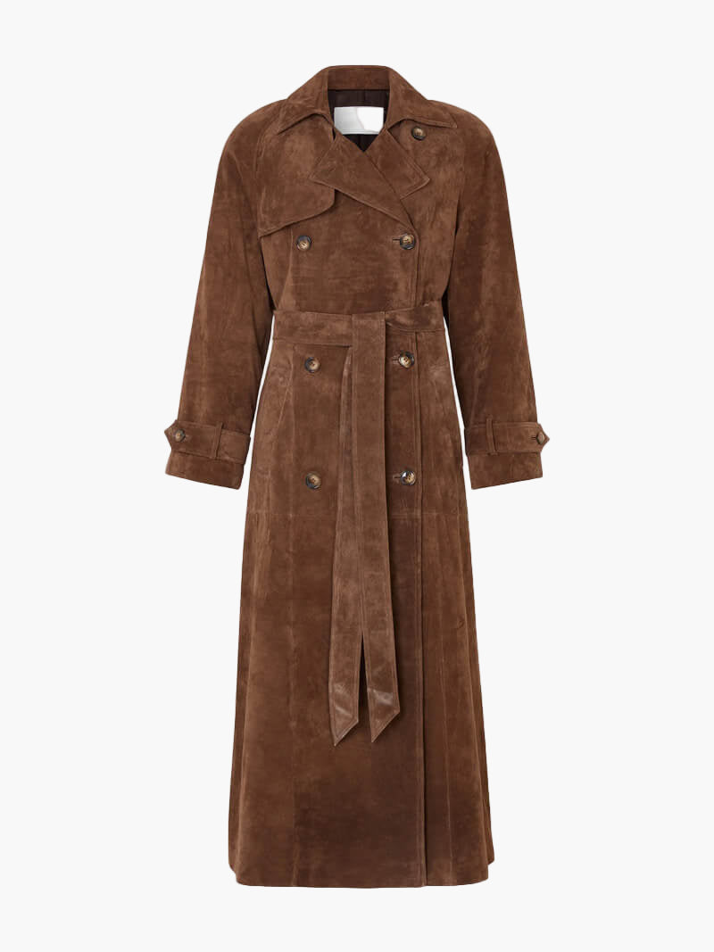 Isabelle's™ | Trendy Warm Belted Trench Coat