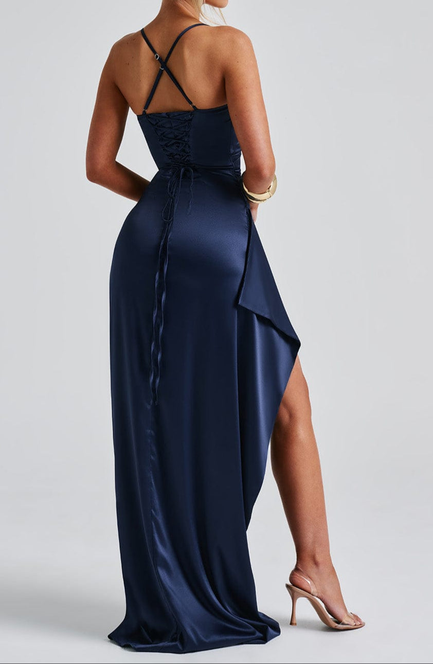 Isabelle's™ | Strappy High Slit Dress