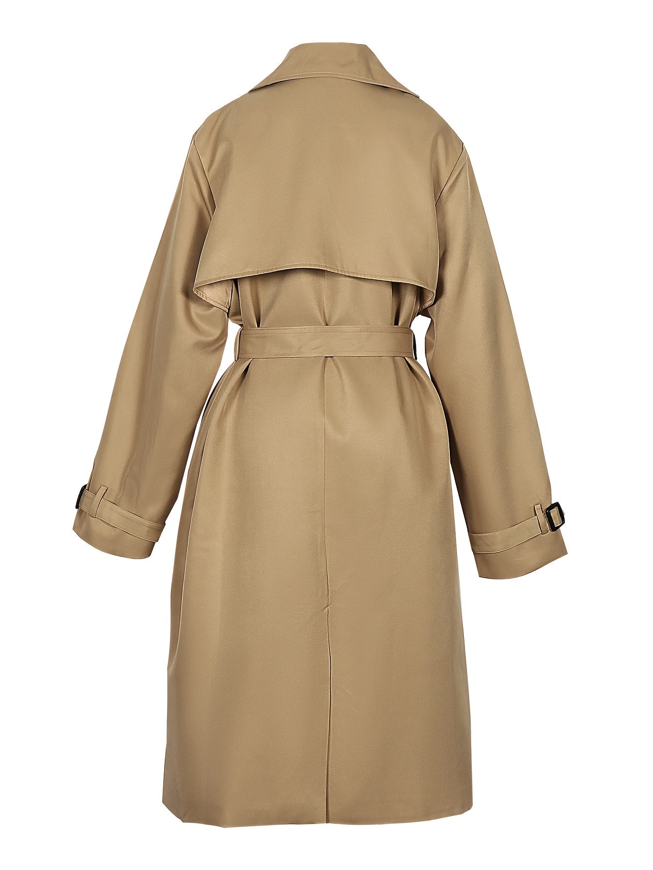 Isabelle's™ | Elegant Longline Office Trench Coat